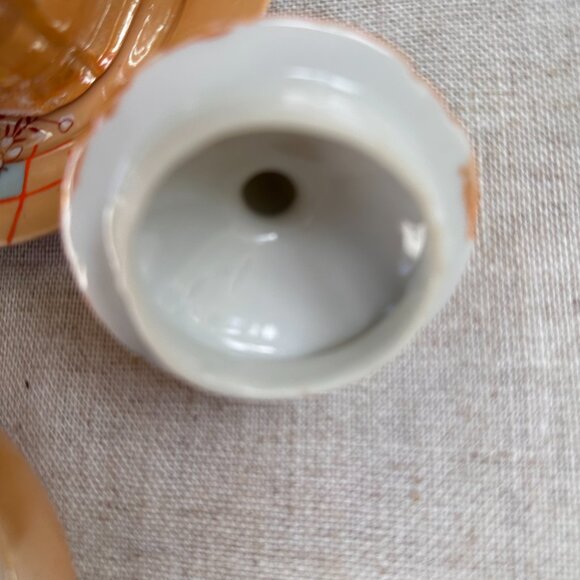 Vintage Made in Japan Lusterware Single Service Tea Set - Picture 9 of 14